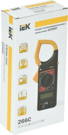 Клещи токоизмерительные IEK Expert 266C [TCM-1C-266]