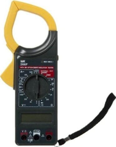 Клещи токоизмерительные IEK Expert 266F [TCM-1F-266]