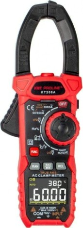 Клещи токоизмерительные КВТ КТ 208А kt "proline" цифровые [79131]