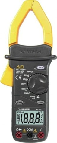 Клещи токоизмерительные MASTECH MS2001C [13-1310]