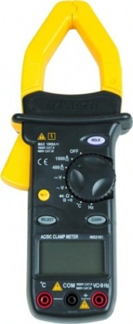 Клещи токоизмерительные MASTECH MS2101 + постоянный ток [13-1308]