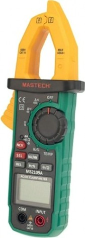 Клещи токоизмерительные MASTECH MS2109A + постоянный ток [13-1309]