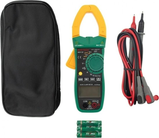 Клещи токоизмерительные MASTECH MS2138 + постоянный ток [13-1311]