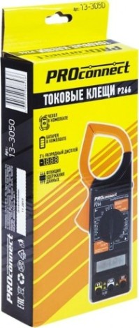 Клещи токоизмерительные Proconnect P266 токовые [13-3050]