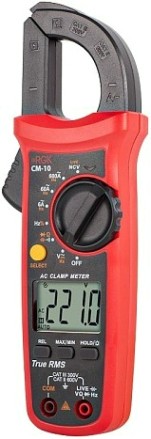 Клещи токоизмерительные RGK CM-10 с поверкой [779678]