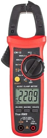 Клещи токоизмерительные RGK CM-12 с поверкой [779685]