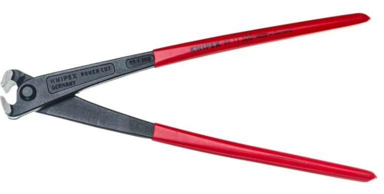 Клещи вязальные KNIPEX KN-9911300SB для арматурной сетки особой мощности, 300 мм