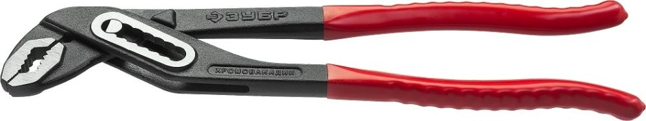 Клещи ЗУБР МАСТЕР переставные сr-v, высокомощный коробчатый шарнир, [2242-30_z01]