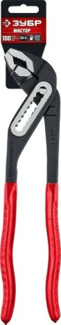 Клещи ЗУБР МАСТЕР переставные сr-v, высокомощный коробчатый шарнир, [2242-40]