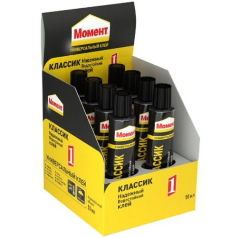 Клей МОМЕНТ 1 КЛАССИК (туба 50 мл) 781736