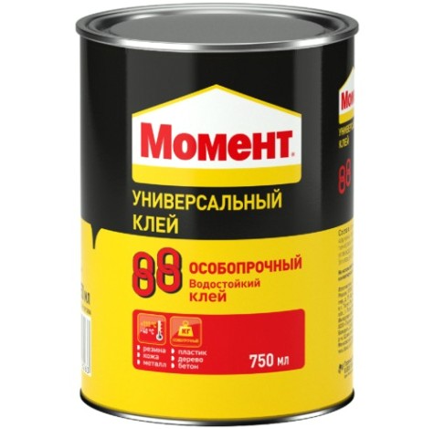 Клей МОМЕНТ 88 Особопрочный, водостойкий (банка 750 мл.) 1777022