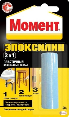 Клей МОМЕНТ Эпоксилин (48 г) в шоу-боксе 1371256