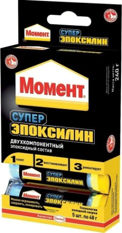Клей МОМЕНТ Эпоксилин Супер (48гр) 1438487 Клей МОМЕНТ Эпоксилин Супер (48гр) 1438487