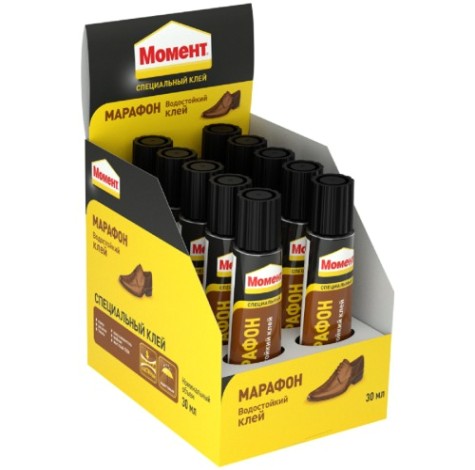 Клей МОМЕНТ МАРАФОН обувной (туба 30 мл.) 873855 Клей МОМЕНТ МАРАФОН обувной (туба 30 мл.) 873855