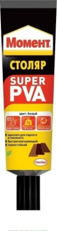 Клей МОМЕНТ Столяр SUPER PVA для паркета и ламината (туба 125 г.) 1659846