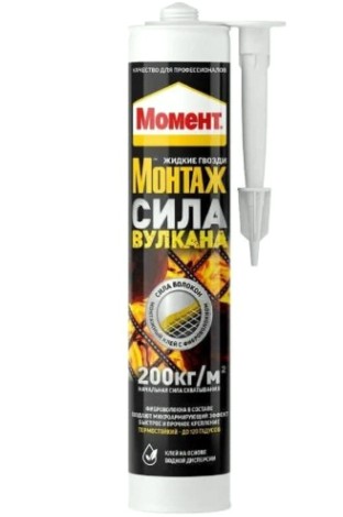 Клей монтажный МОМЕНТ Сила Вулкана (400 г.) 3002145 [Б0062070]