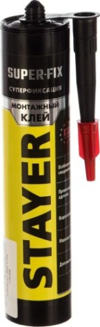 Клей монтажный STAYER Professional суперсильный, (280 мл) [41323]
