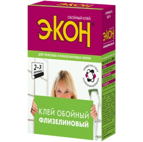 Клей обойный ЭКОН Флизелиновый (200 г) 2077903