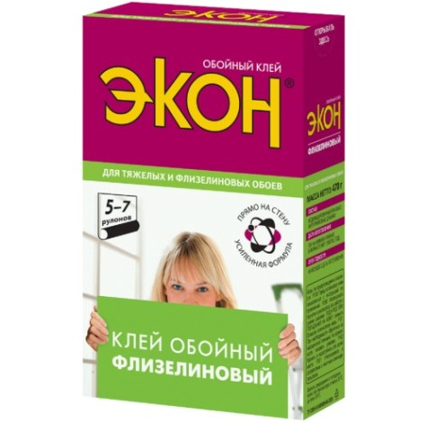 Клей обойный ЭКОН Флизелиновый (470 г) 2077902