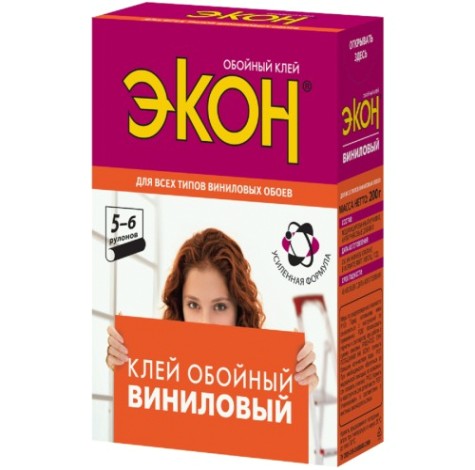 Клей обойный ЭКОН Виниловый (200 г) 1312333