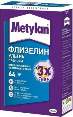 Клей обойный МЕТИЛАН Флизелин Ультра Премиум (500 г) 1035098