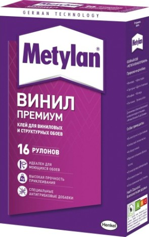 Клей обойный МЕТИЛАН Винил Премиум, без индикатора (500 г) 1518428