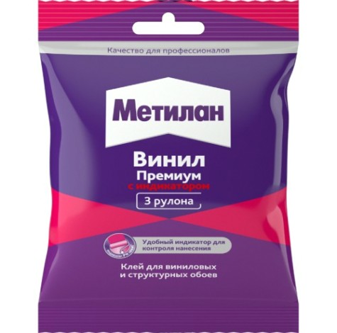 Клей обойный МЕТИЛАН Винил Премиум, с индикатором (100 г) 1430091