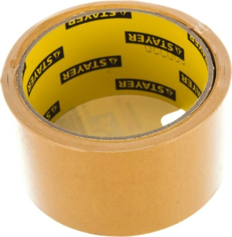 Клеящая лента STAYER MASTER двухсторонняя на полипропиленовой основе, 50ммх10м [1221-50-10]