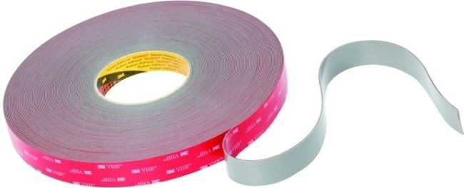 Клейкая лента монтажная 3M VHBTM GPH 110 двусторонняя, термостойкая, 12 мм х 2 м [4607166909114]