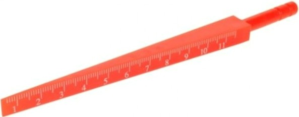 Клин тарированный для проверки щелей и зазоров МАСТАК 109-70001 Клин тарированный для проверки щелей и зазоров МАСТАК 109-70001