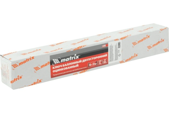 Ключ баллонный MATRIX 14296 двухсторонний 30х32 мм