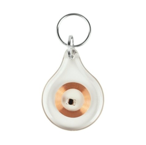 Ключ-брелок REXANT 46-0229-1 электронный прозрачный 125KHz, EM Marin инд.уп.