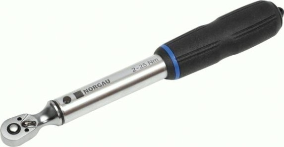 Ключ динамометрический бесшкальный Norgau NTW21-025PR 1/4", 2 - 25 Нм [051112025]