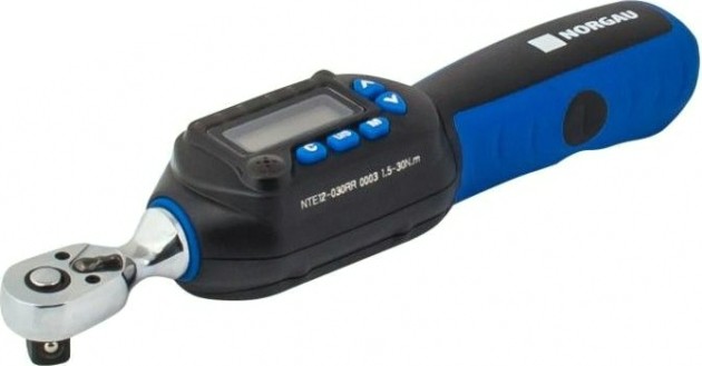 Ключ динамометрический электронный Norgau NTE12-030RR 3/8", 6 - 30 Нм [051130032]