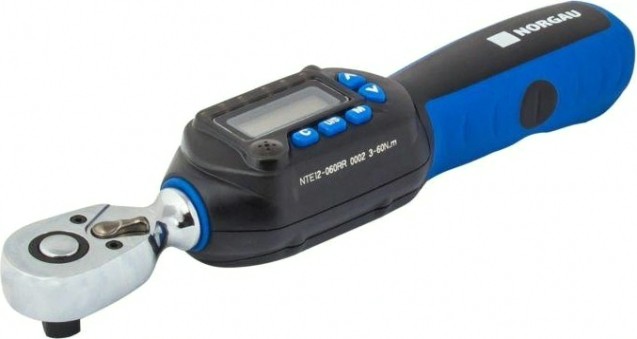 Ключ динамометрический электронный Norgau NTE12-060RR 3/8", 12 - 60 Нм [051130061]