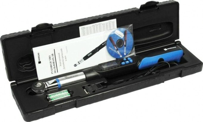 Ключ динамометрический электронный Norgau NTE12-135RI хвостовик 9 х 12 мм, 27 - 135 Нм [051130135]