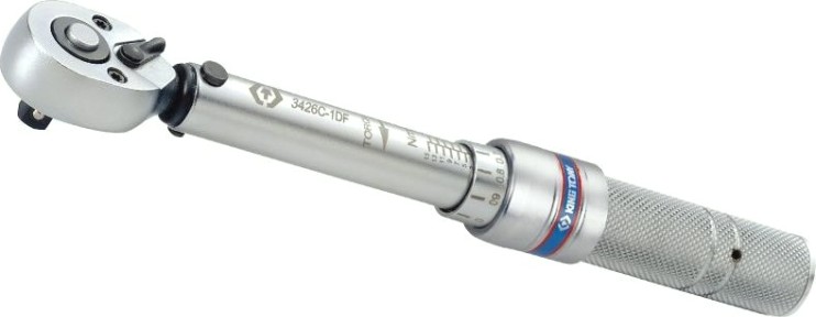 Ключ динамометрический KING TONY серии "COMPACT" 1/4", 5 - 25 Нм 3426C-2DF [3426C-2DF]