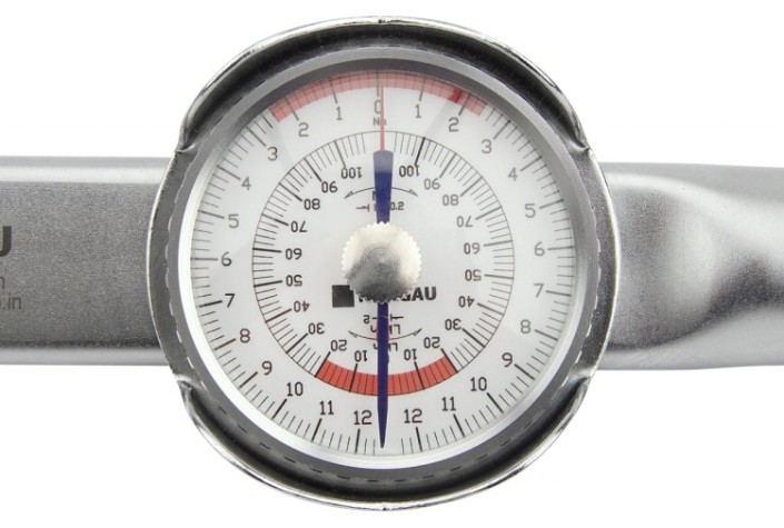 Ключ динамометрический Norgau 1/4" 2,4-12Нм стрелочный [051117005]