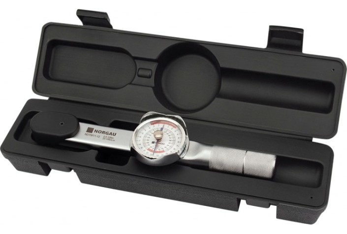 Ключ динамометрический Norgau 1/4" 2,4-12Нм стрелочный [051117005]