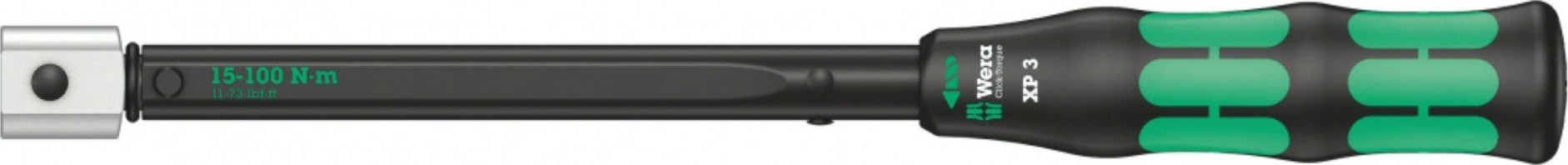 Ключ динамометрический WERA 05075672001 click-torque xp 3 предустановлен 15 нм, для насадо [WE-075672]