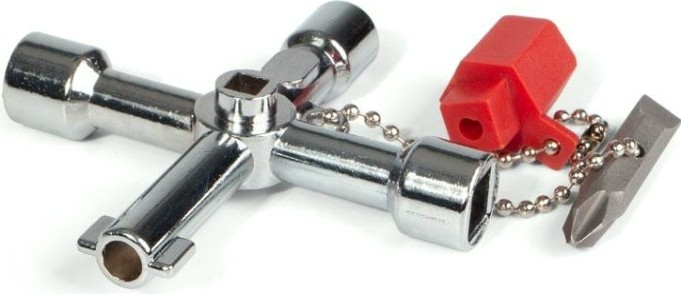 Ключ для электрошкафов КВТ КЭШ-5 [78068]