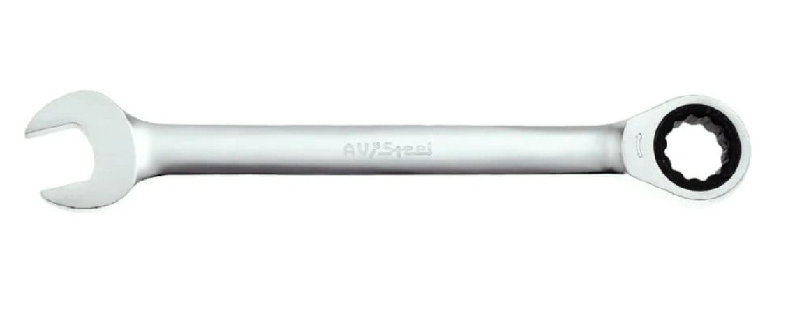 Ключ комбинированный AV Steel AV-315032 трещоточный, 32 мм
