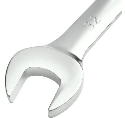 Ключ комбинированный AV Steel AV-315032 трещоточный, 32 мм Ключ комбинированный AV Steel AV-315032 трещоточный, 32 мм