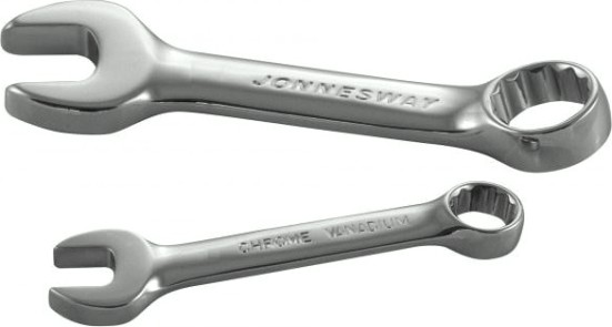 Ключ комбинированный JONNESWAY W53108 короткий, 8 мм [047527]