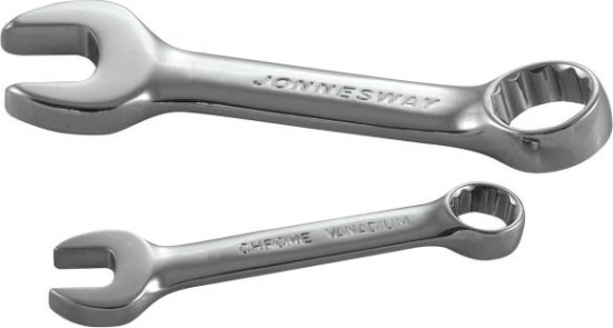 Ключ комбинированный JONNESWAY W53119 короткий, 19 мм [047532]