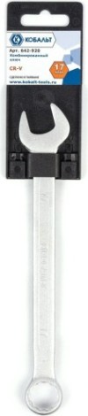 Ключ комбинированный Кобальт 642-920 17 мм cr-v Ключ комбинированный Кобальт 642-920 17 мм cr-v