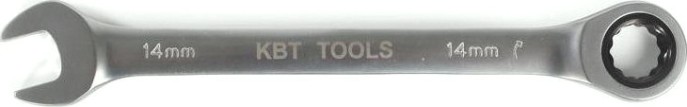 Ключ комбинированный КВТ трещоточный 14 мм [79188]