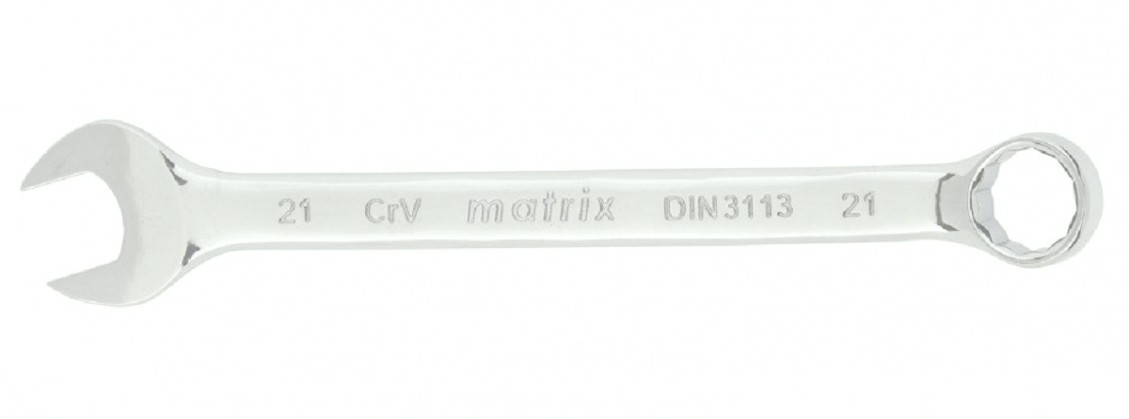 Ключ комбинированный MATRIX 15165 21 мм, CrV