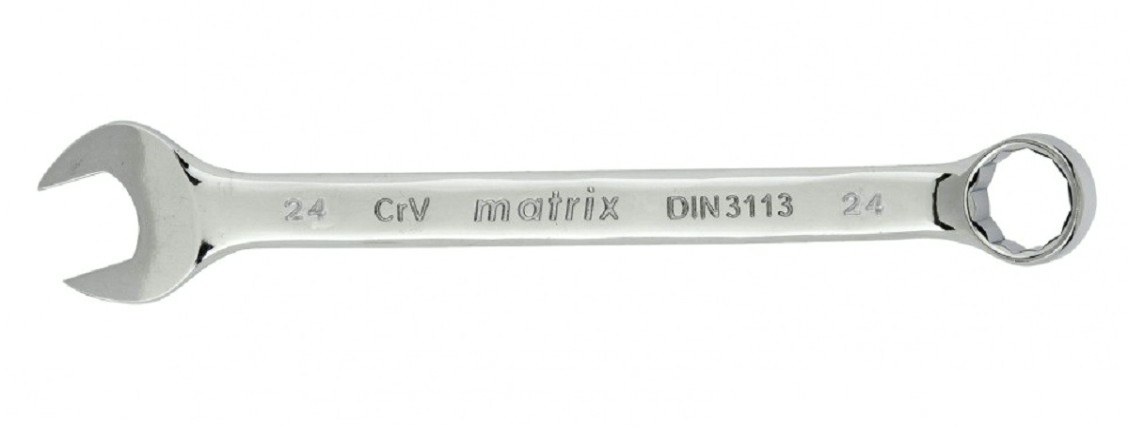 Ключ комбинированный MATRIX 15169 24 мм, CrV