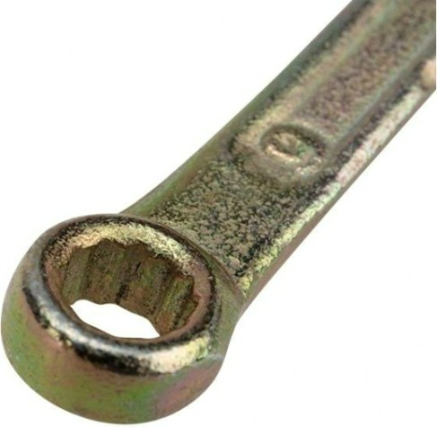 Ключ комбинированный REXANT 12-5801-2 6 мм, желтый цинк Ключ комбинированный REXANT 12-5801-2 6 мм, желтый цинк